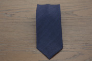 Cravatta in cashmere colore blu marine 17804