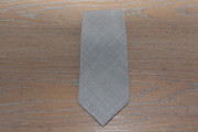 Tasmania wool tie  light gray colour