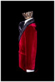 RED VELVET SMOKING JACKET